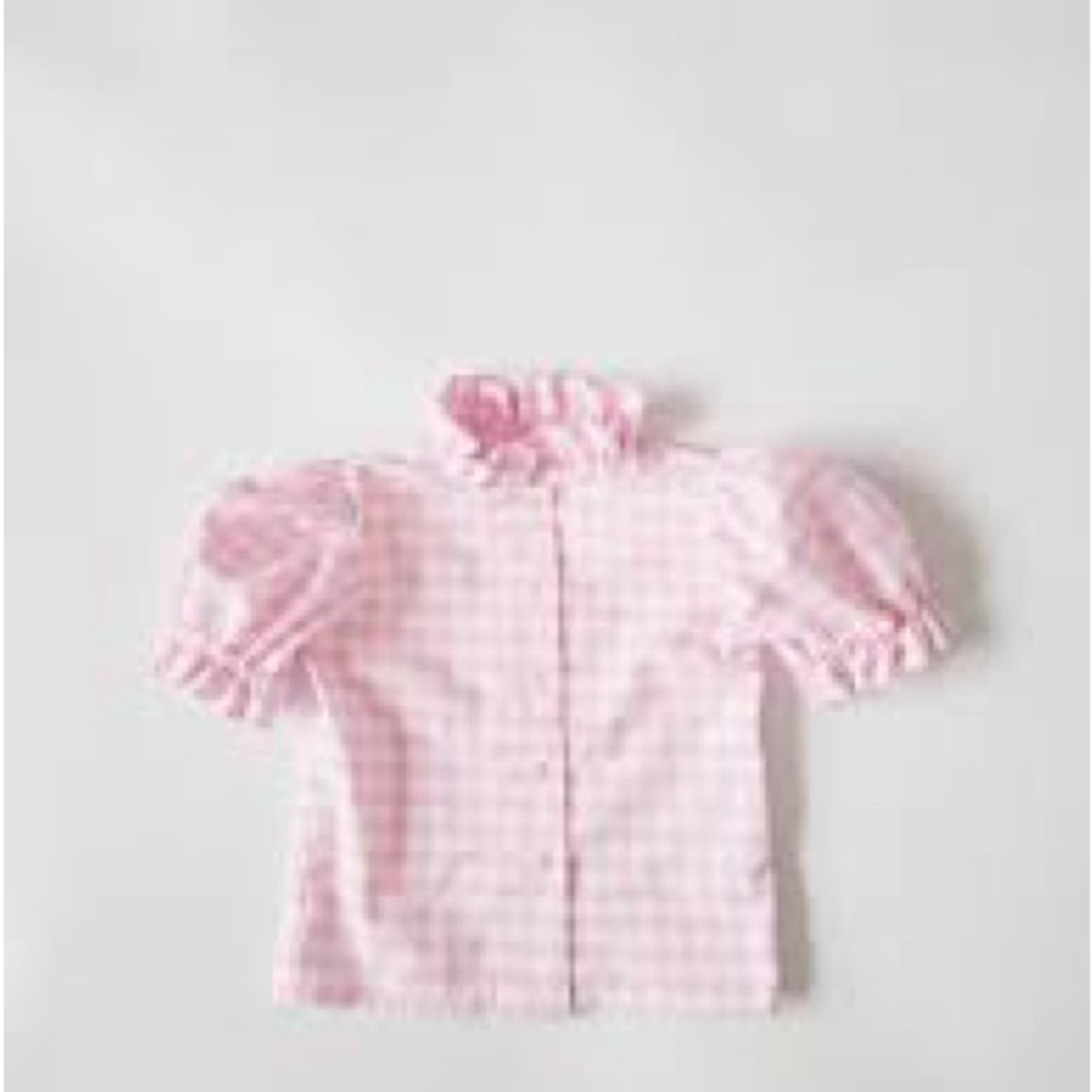 Pink Gingham Shirt